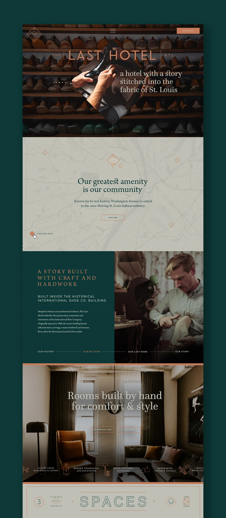 The Last Hotel STL – design work by Melody Rose