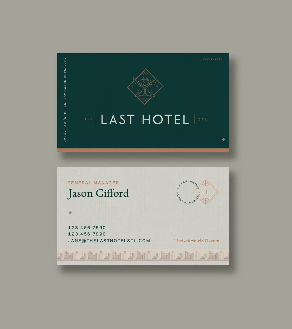 The Last Hotel STL – design work by Melody Rose