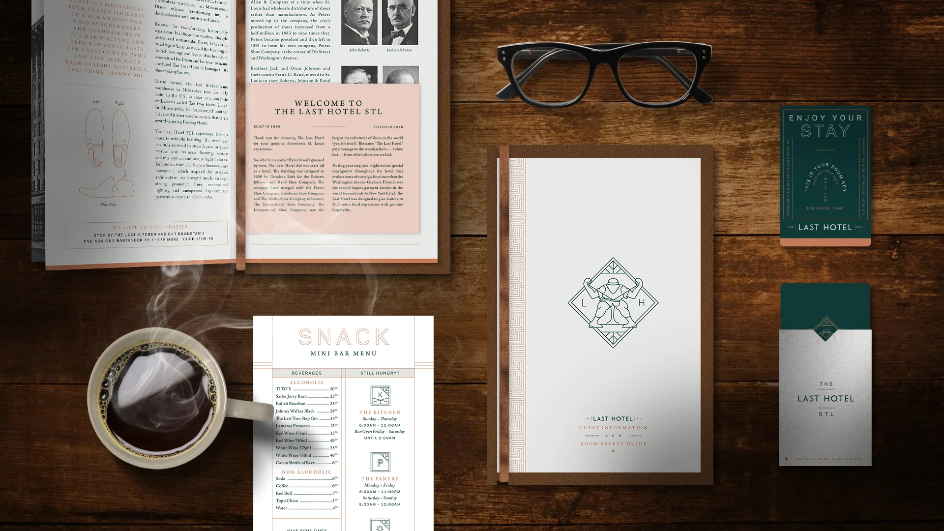The Last Hotel STL – design work by Melody Rose