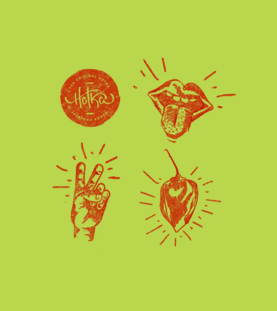 Hotka – design work by Melody Rose