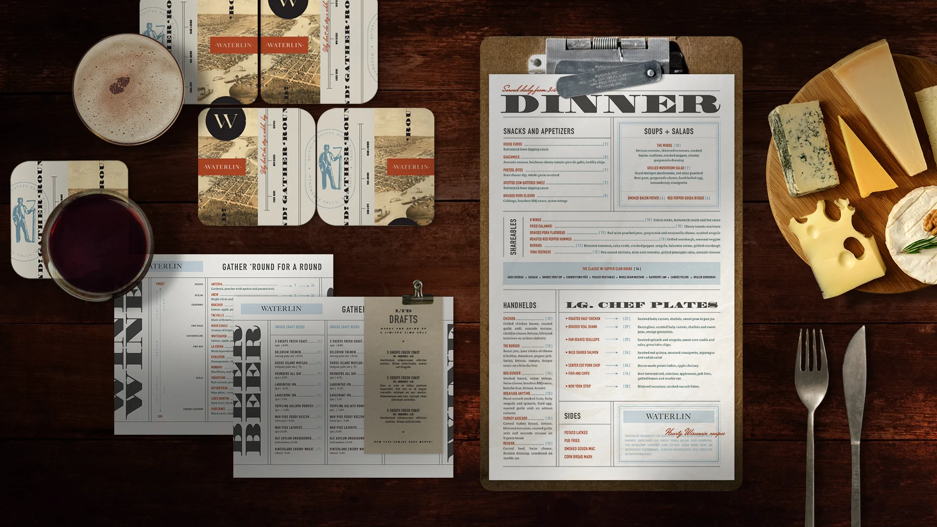 Waterlin – design work by Melody Rose