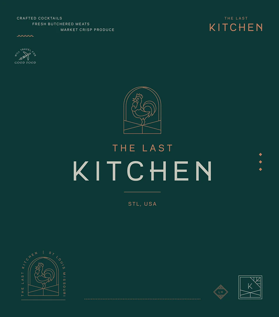 The Last Hotel Food & Beverage – design work by Melody Rose