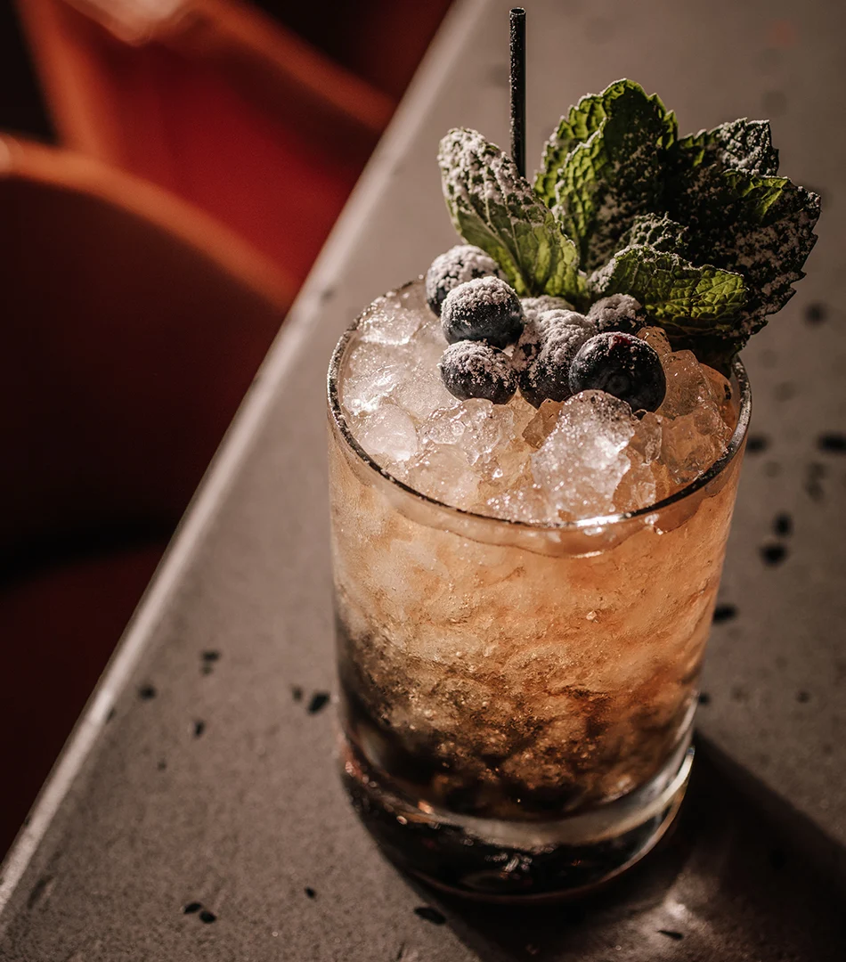 The Last Hotel Food & Beverage – design work by Melody Rose