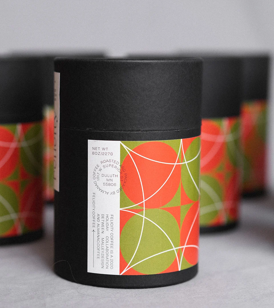 Felicity Coffee – design work by Melody Rose