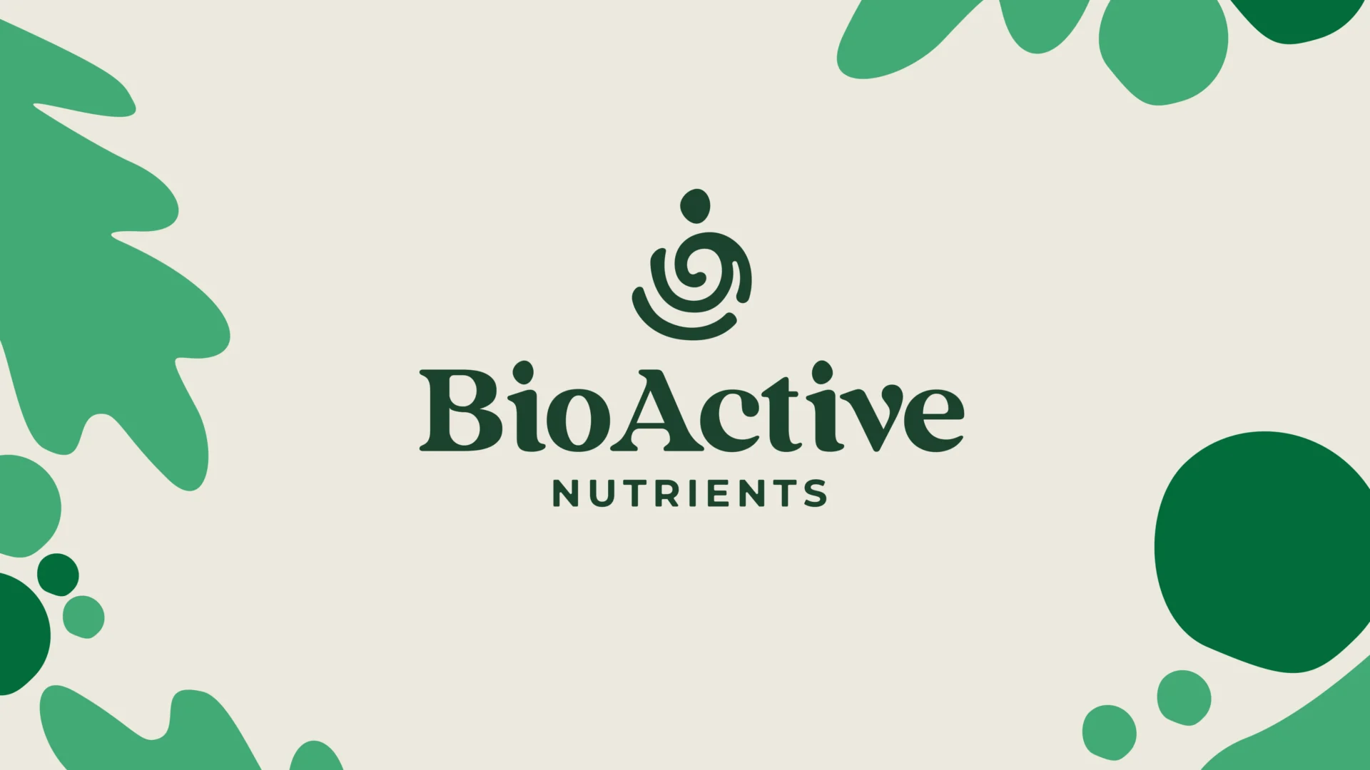 BioActive Nutrients – design work by Melody Rose