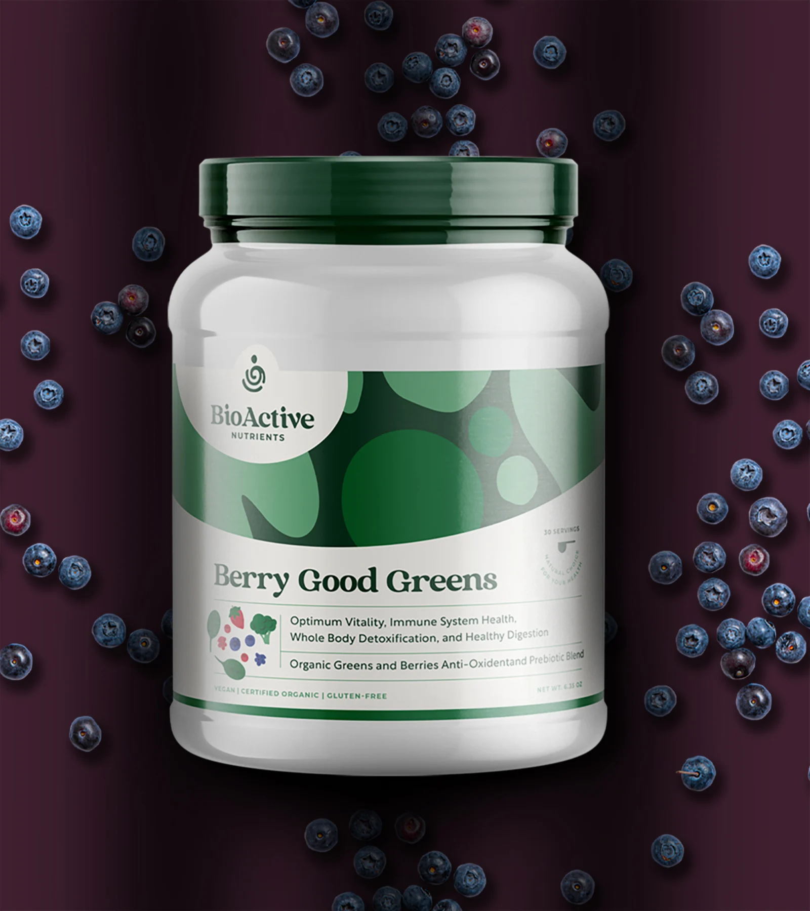 BioActive Nutrients – design work by Melody Rose