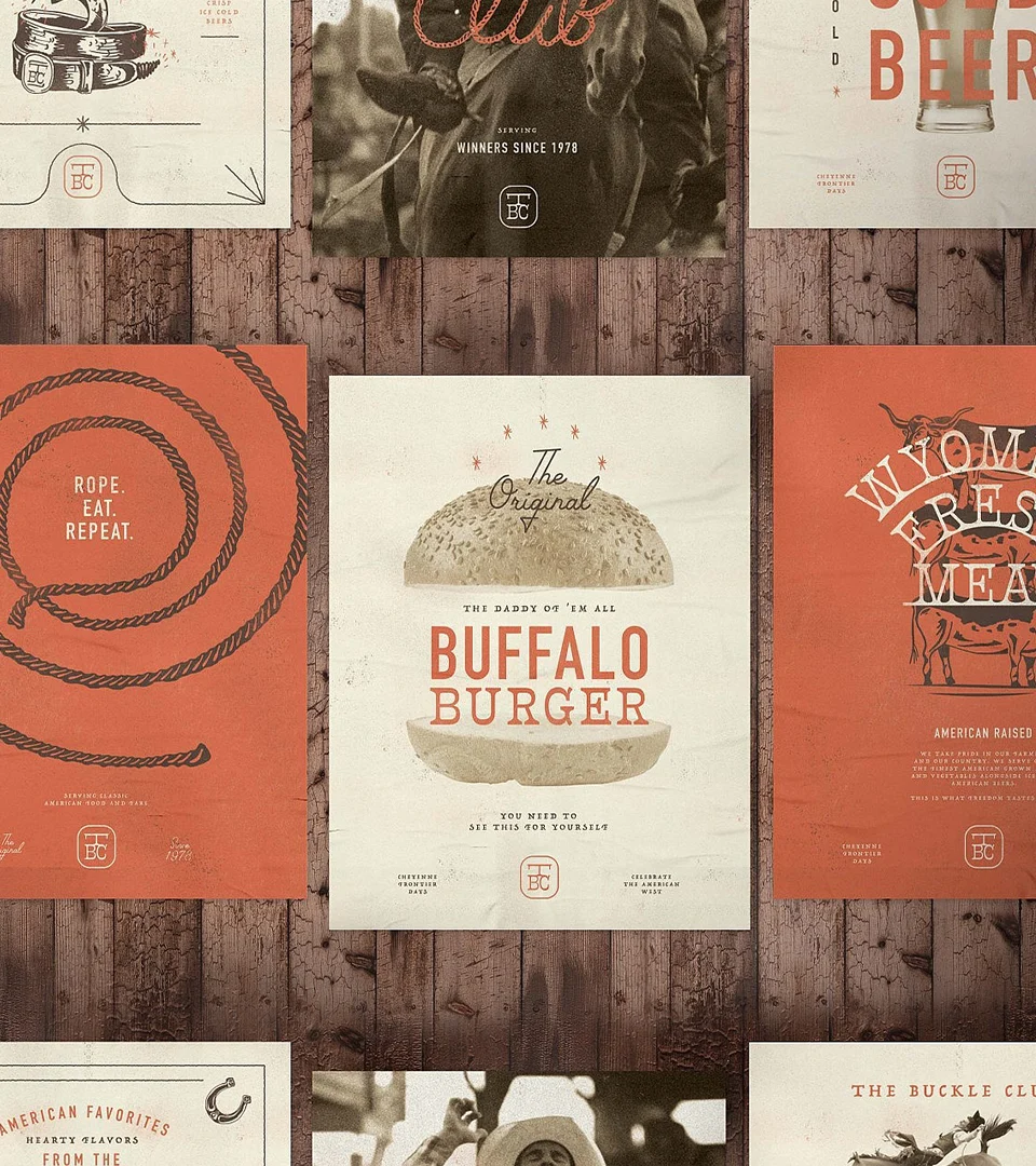 The Buckle Club – design work by Melody Rose