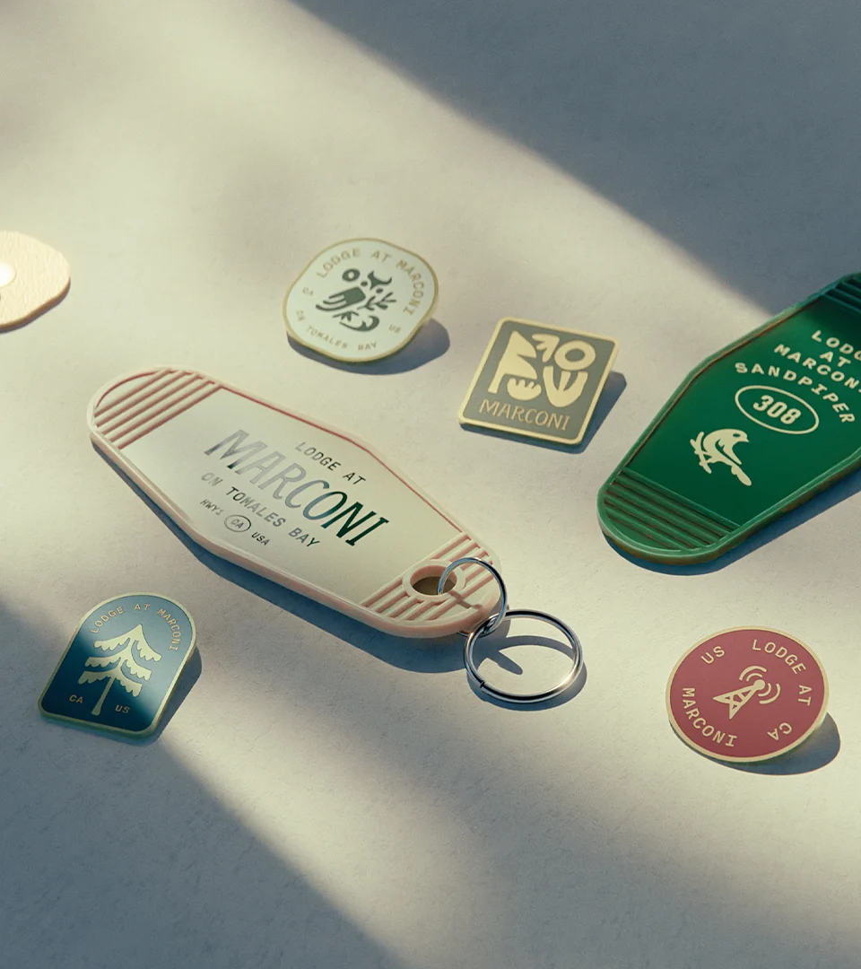 The Lodge at Marconi detail – design work by Melody Rose