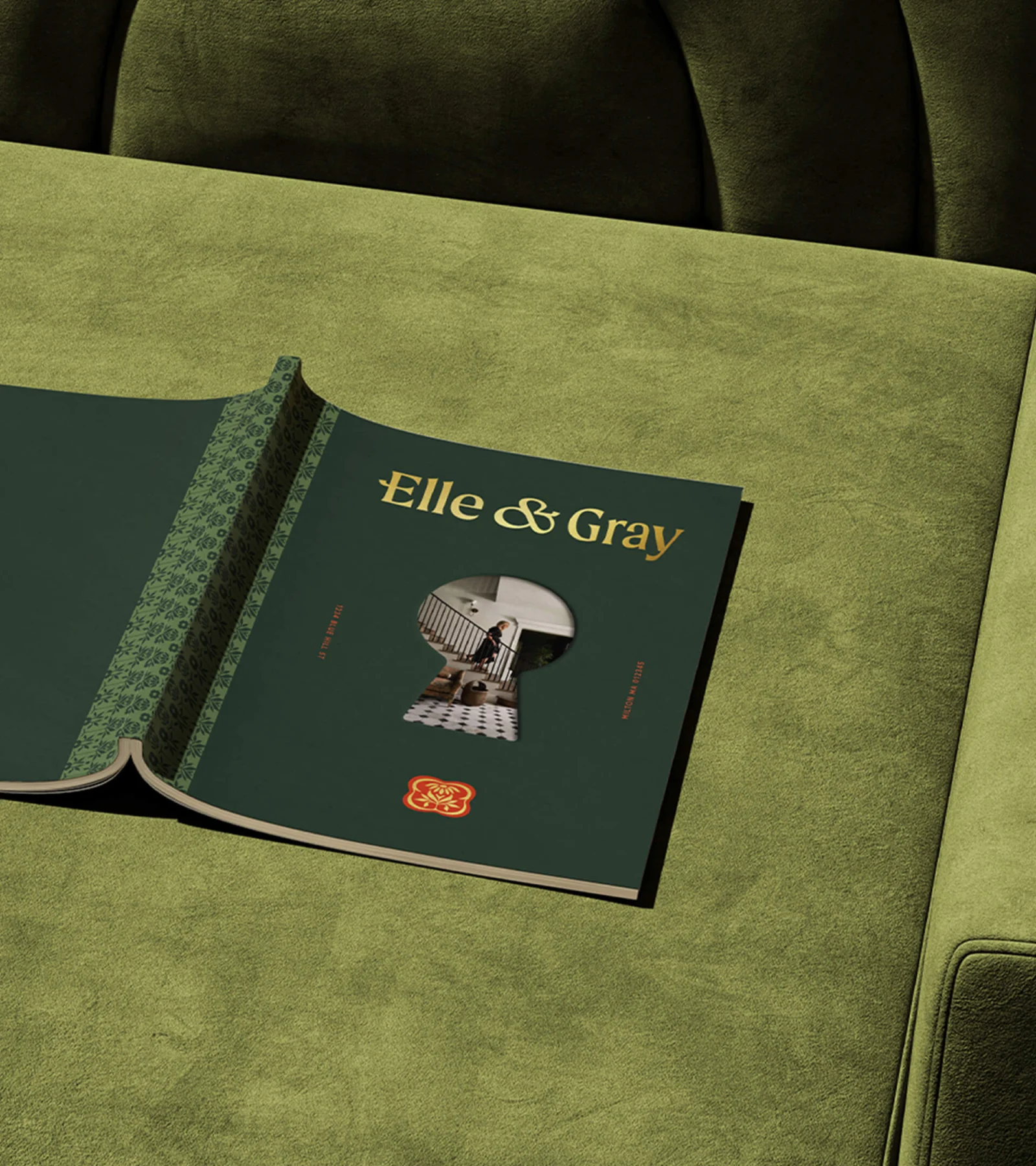 Elle & Gray – design work by Melody Rose